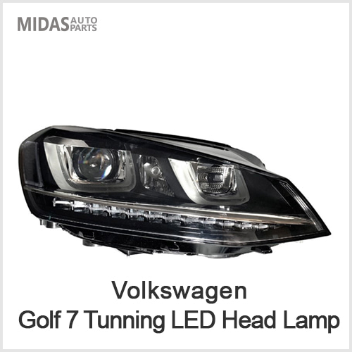 Golf 7 Tunning LED Head Lamp